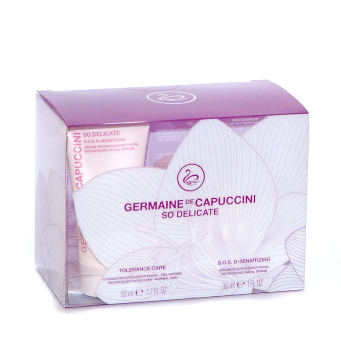 so delicate set crema tolerance care de g.capuccini-50ml